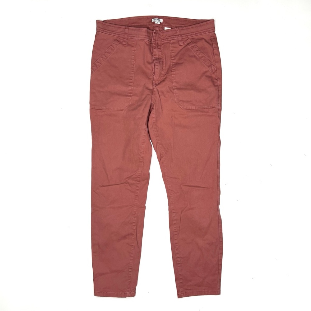 J. Crew Twill High Waist Pants Dusty Rose 29